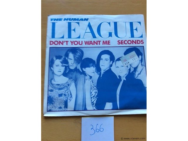 Single the human league - afbeelding 1 van  2