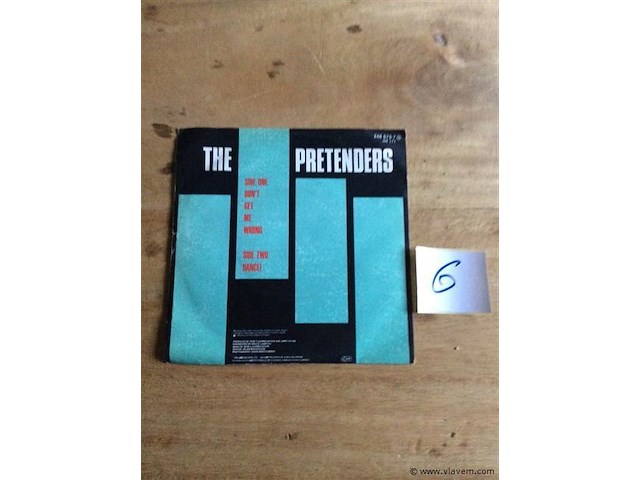 Single the pretenders - afbeelding 2 van  2