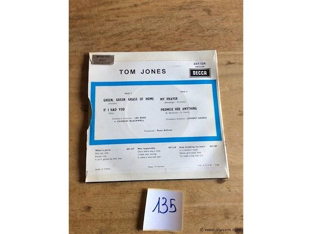 Single tom jones - afbeelding 2 van  2