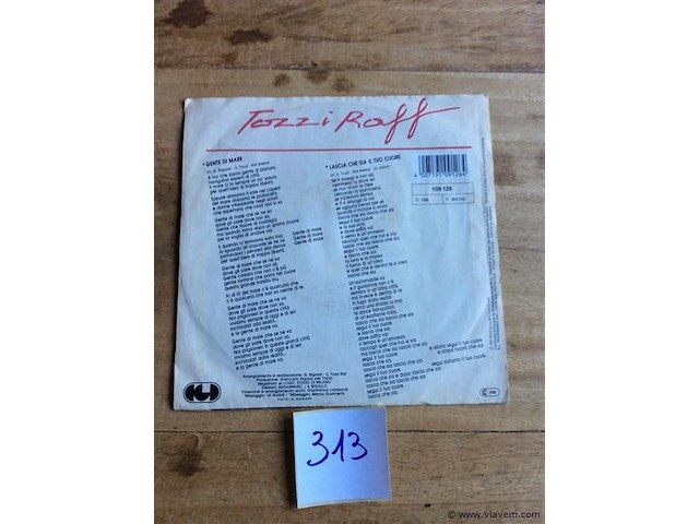 Single tozzi - afbeelding 2 van  2