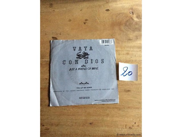 Single vaya con dios - afbeelding 2 van  2