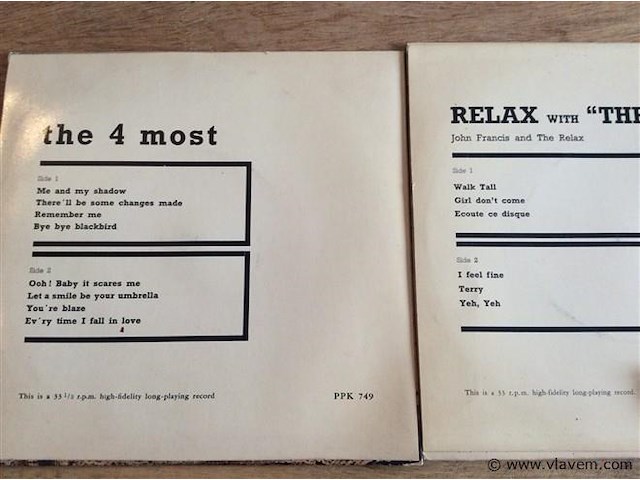 Singles lot - afbeelding 2 van  2