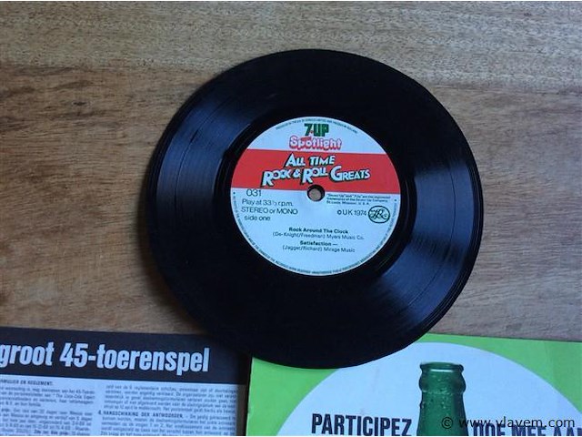 Singles reclame seven-up en sprite - afbeelding 2 van  2