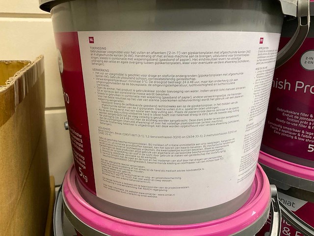 Siniat fill&finish pro filler (6x) - afbeelding 3 van  3