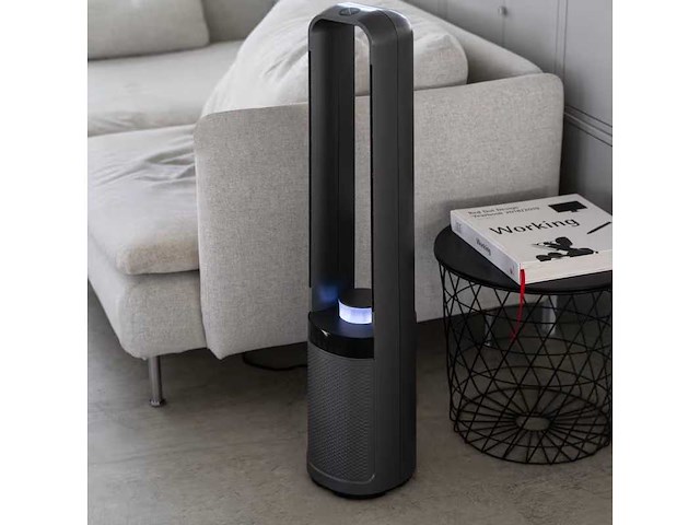 Sinji sibf-0208 bladloze ventilator met verwarming - afbeelding 3 van  5