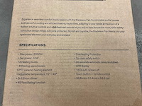 Sinji sibf-0208 bladloze ventilator met verwarming - afbeelding 5 van  5