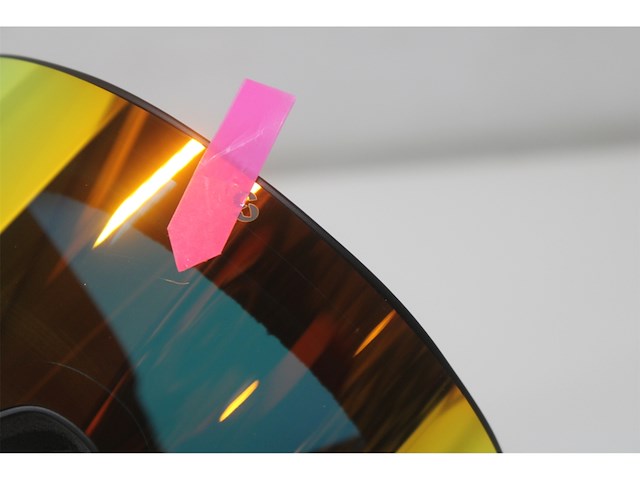 Sinner aura skibril mat zwart/oranje - afbeelding 3 van  3