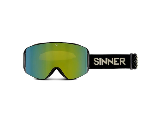 Sinner aura skibril zwart - afbeelding 2 van  2