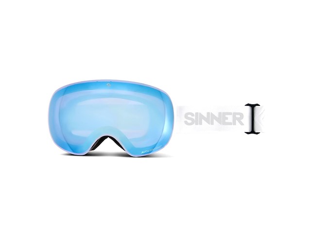 Sinner avon skibril wit incl 2 lenzen sintrast lens - afbeelding 2 van  6