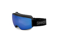 Sinner boreas skibril mat zwart one size - afbeelding 1 van  3
