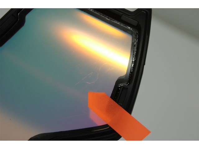 Sinner boreas skibril mat zwart one size - afbeelding 3 van  3