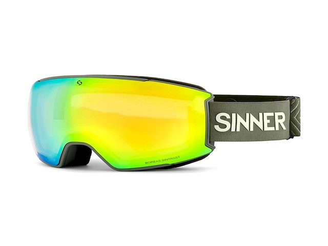 Sinner boreas skibril mosgroen sintrast lens - afbeelding 1 van  4