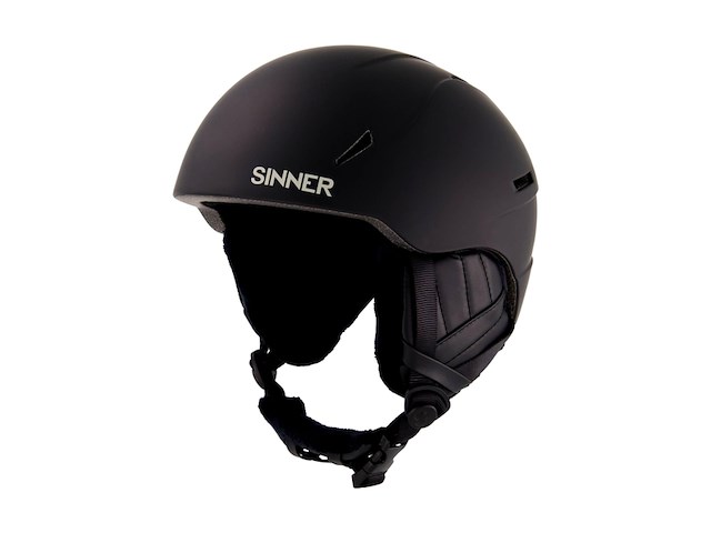 Sinner combi-pack crest skihelm + toxic skibril zwart s - afbeelding 2 van  6