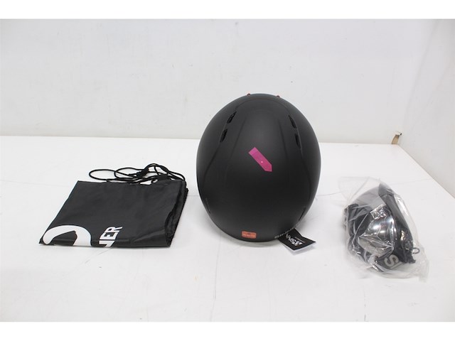 Sinner combi-pack crest skihelm + toxic skibril zwart s - afbeelding 6 van  6