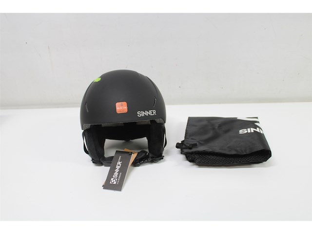 Sinner crest skihelm zwart maat s - afbeelding 6 van  6