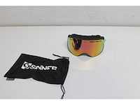 Sinner olympia skibril zwart sintrast lens - afbeelding 2 van  3