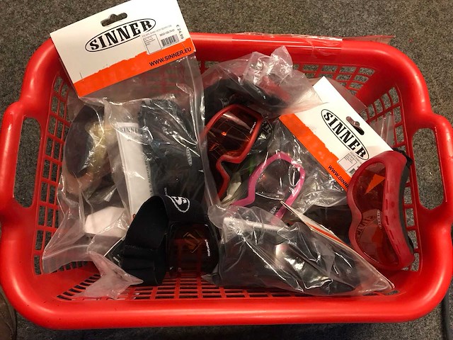 Sinner partij kinderskibrillen - afbeelding 2 van  2