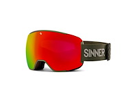 Sinner snowflake skibril mosgroen incl 2 lenzen - afbeelding 1 van  4