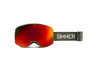 Sinner snowflake skibril mosgroen incl 2 lenzen - afbeelding 2 van  4