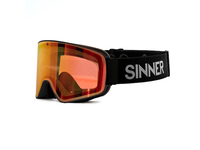 Sinner snowghost skibril mat zwart - afbeelding 3 van  3