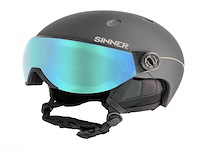 Sinner titan skihelm visor mat grijs maat 61 - afbeelding 2 van  4