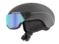 Sinner titan skihelm visor mat grijs maat 61 - afbeelding 3 van  4