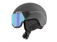 Sinner titan visor skihelm mat grijs maat 61 - afbeelding 3 van  6