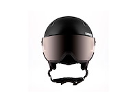 Sinner titan visor trans+ skihelm met vizier matte black