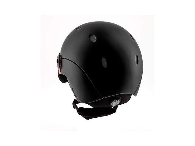 Sinner titan visor trans+ skihelm met vizier matte black - afbeelding 4 van  4
