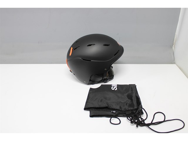 Sinner whistler skihelm mat zwart unisex maat 61 - afbeelding 2 van  3