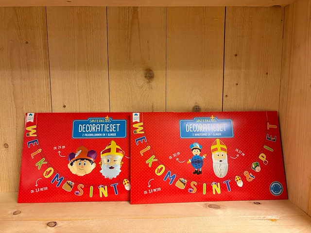 Sinterklaas decoratie-set (500x) - afbeelding 1 van  6