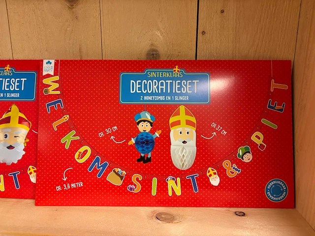 Sinterklaas decoratie-set (500x) - afbeelding 2 van  6