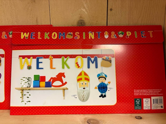 Sinterklaas decoratie-set (500x) - afbeelding 5 van  6
