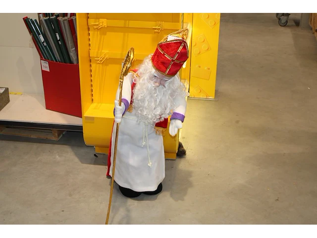 Sinterklaaspop. hoogte ca. 100 cm - afbeelding 1 van  2