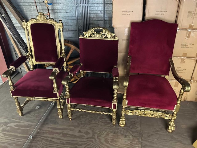 Sinterklaasstoel (3x) - afbeelding 1 van  3