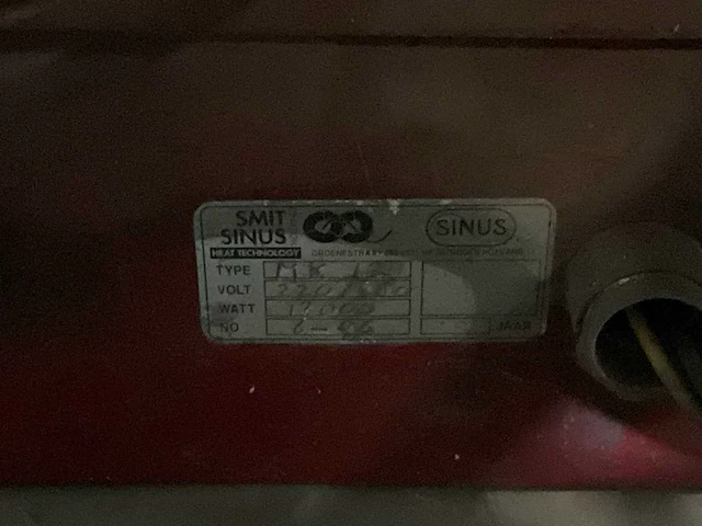 Sinus mk12 elektrische kachel - afbeelding 2 van  4