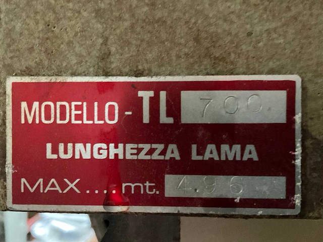 Sipa 796 lintzaagmachine - afbeelding 4 van  12