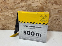 Sip’s united afzetlint geel/zwart 80mm x 500m (10x) - afbeelding 1 van  6