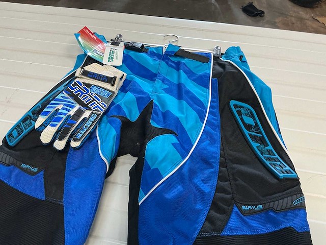 Sireus mx gear motorbroek met handschoenen - afbeelding 3 van  7