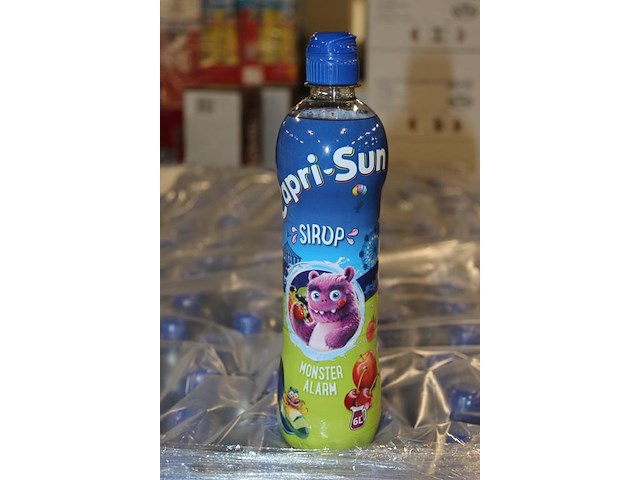 Siroop flessen capri-sun monster alarm 600 ml. 136 sixpacks op pallet. 816 flessen. - afbeelding 3 van  3