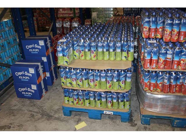 Siroop flessen capri-sun monster alarm 600 ml. 96 sixpacks op pallet. 576 flessen. tht 4-26. - afbeelding 1 van  3