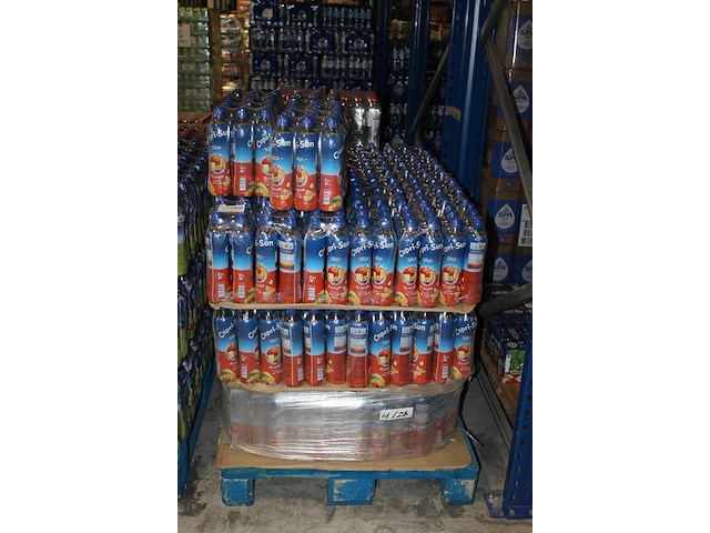 Siroop flessen capri-sun multivitamin 600 ml. 111 sixpacks op pallet. 666 flessen. tht 4-26. - afbeelding 2 van  3