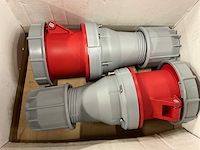 Sirox 400v 125a 5p 832.456 doos á 2 stuks cee-stekkers (4x) - afbeelding 3 van  3