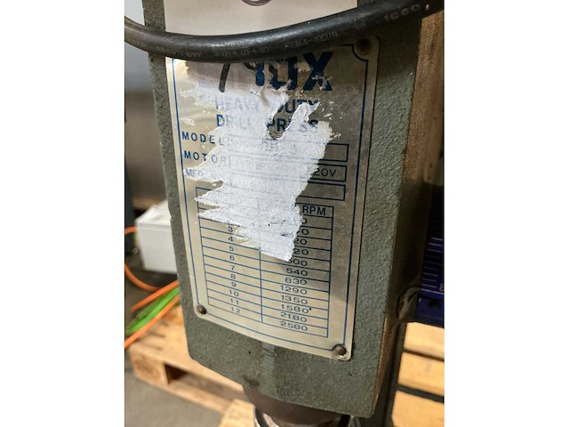 Sirox ch-5 tafelboormachine - afbeelding 3 van  4