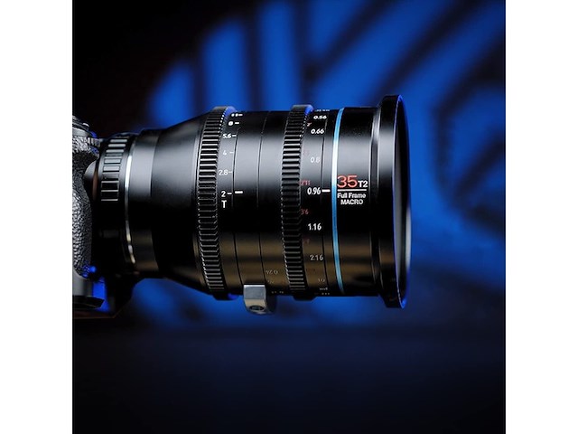 Sirui 35 mm jupiter macro t2 fullframe cine prime lens - afbeelding 3 van  4