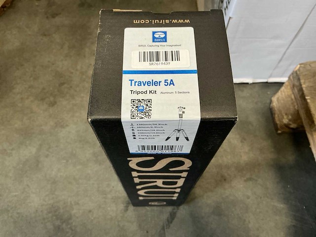 Sirui traveler 5a tripod kit - afbeelding 3 van  4