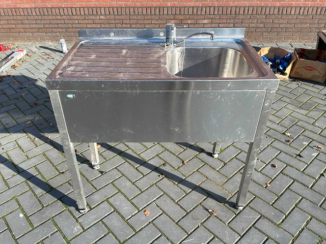 Sissons cf rvs wastafel - afbeelding 1 van  9