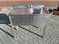 Sissons cf rvs wastafel