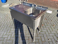 Sissons cf rvs wastafel - afbeelding 2 van  9