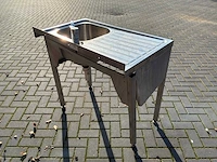 Sissons cf rvs wastafel - afbeelding 4 van  9